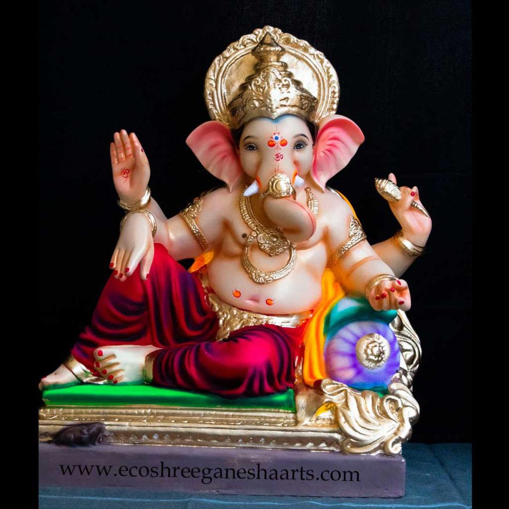 Chorang Sihasan Single Load - Eco Shree Ganesha Arts Eco-friendly Paper ...